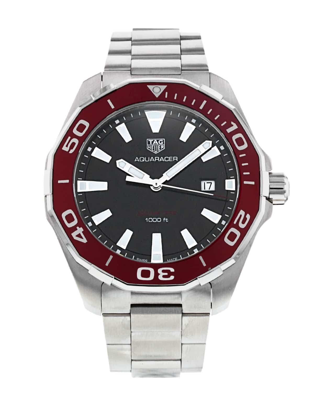 豪雅 Aquaracer 男士腕表 Way101b Ba0746 - Image 4