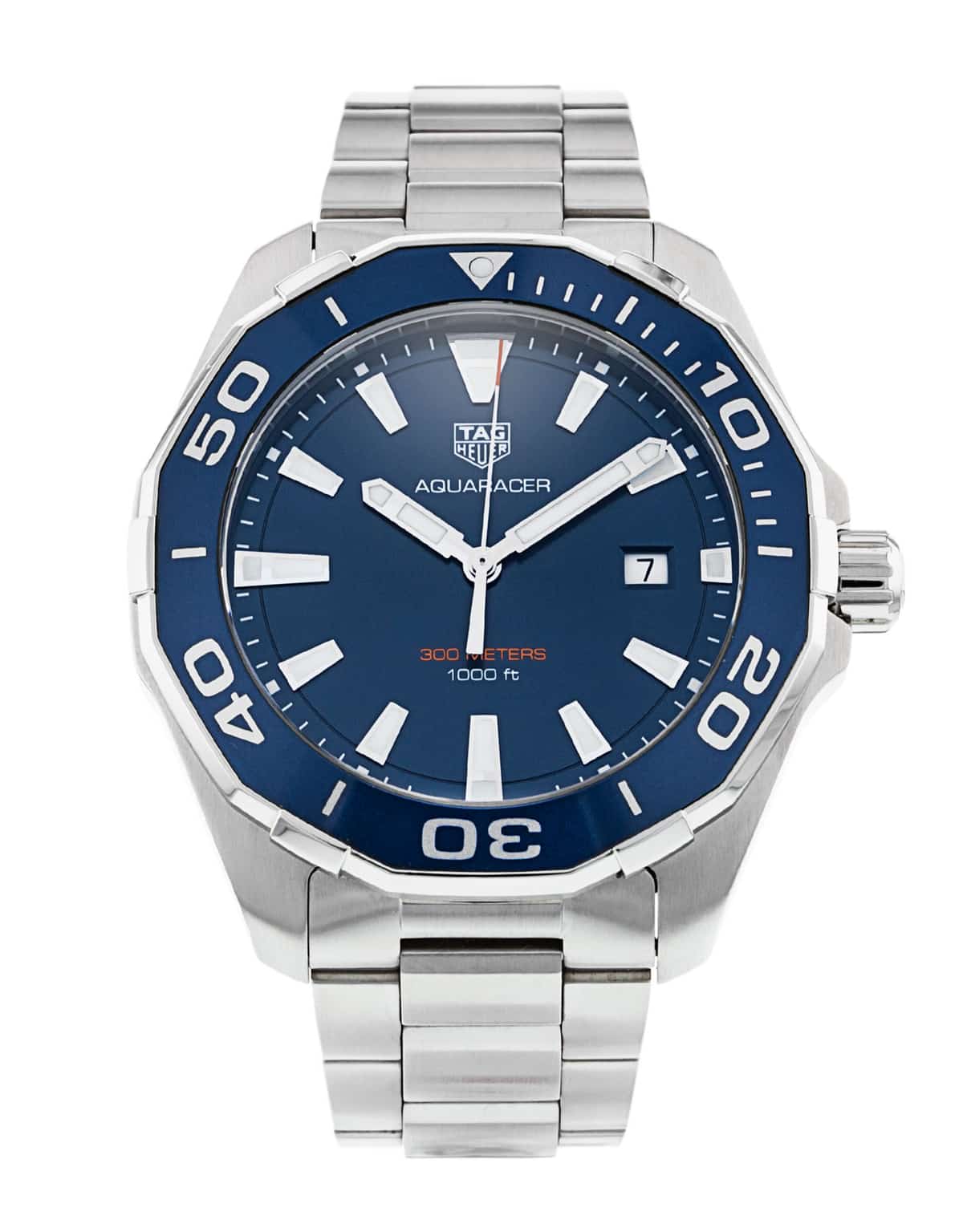Tag Heuer Aquaracer Watch For Men Way101c Ba0746 - Image 4