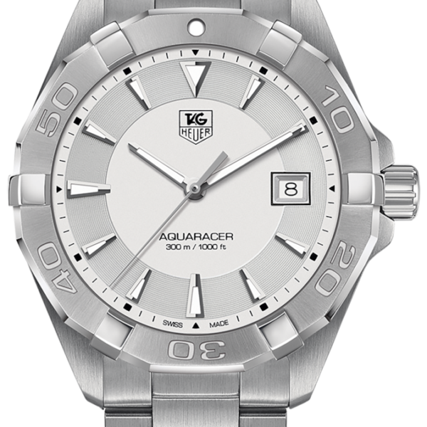 Tag Heuer Aquaracer 41mm Quartz Watch For Men Way1111 Ba0928 - alternate view