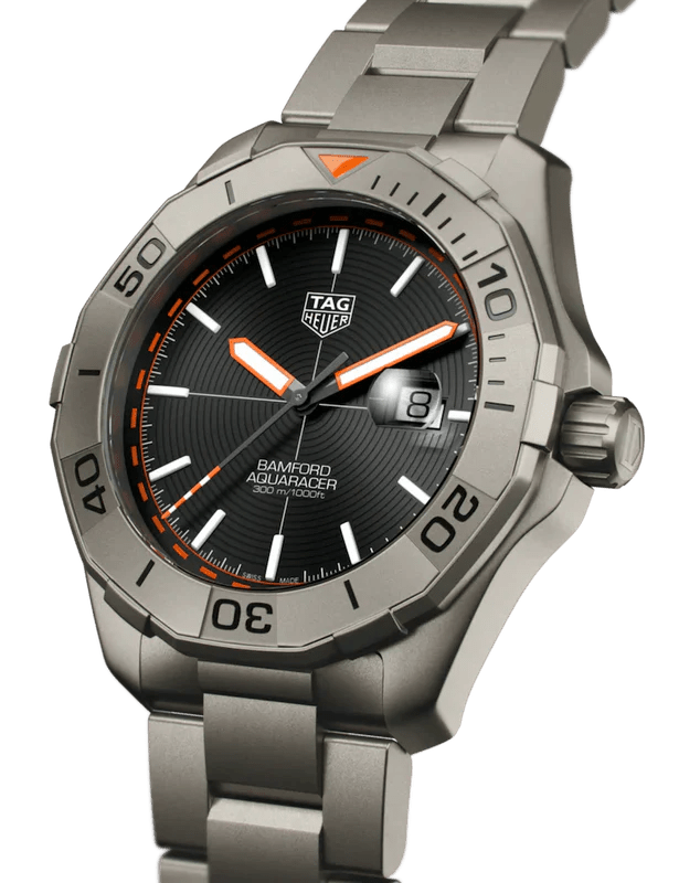 TAg Heuer Aquaracer Carbon 41mm Calibre 5 Automatic Mens Watch - Image 4