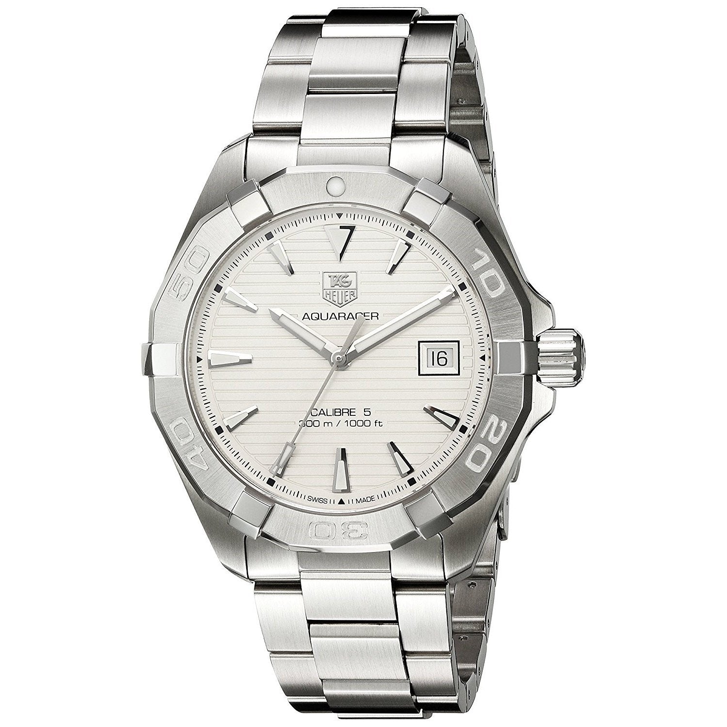 Tag Heuer Aquaracer Watch For Men Way2111 Ba0928 - Image 5