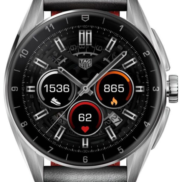 Tag Heuer Watch Connected Calibre E4 42 Black Leather Sbr8010 Bc6608 - alternate view