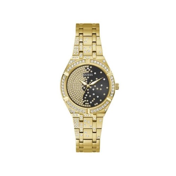 Guess Watches Afterglow Ladies Sport Gold Stainless Steel Watch Gw0312l2