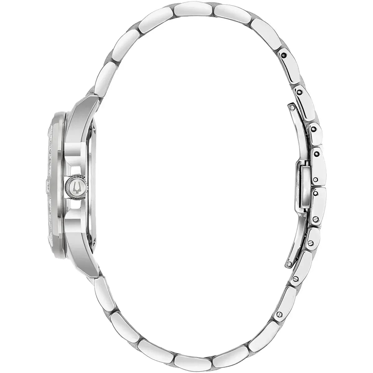 ブローバ マリンスター レディース シルバーウォッチ 96r215