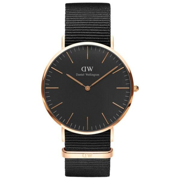 Daniel Wellington Classic 40 Cornwall Mens Black Watch Dw00600148