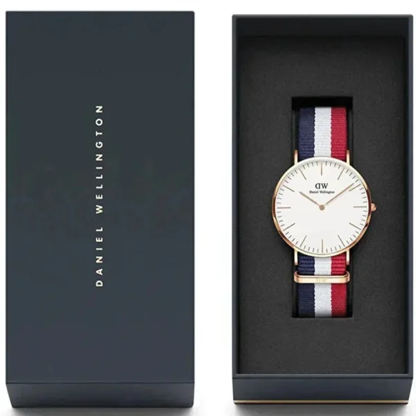 Daniel Wellington Classic Cambridge Mens White Watch Dw00600003 - alternate view