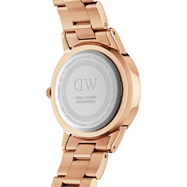Daniel Wellington Iconic Link Ladies Rose Gold Watch Dw00600211 - alternate view