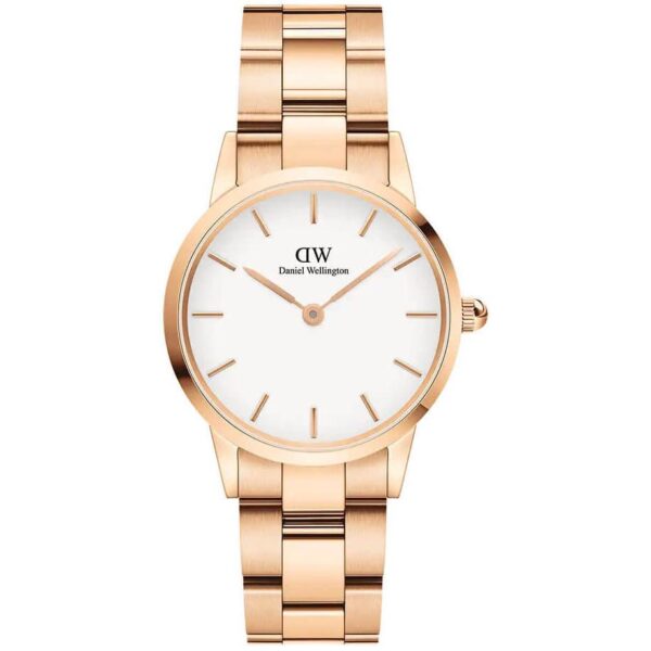 Daniel Wellington Iconic Link Ladies Rose Gold Watch Dw00600213