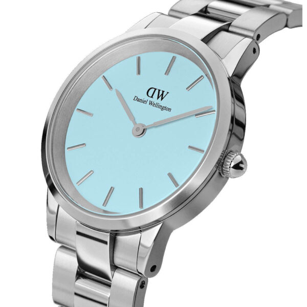 Daniel Wellington Iconic Link Ladies Silver Watch Dw00100540 - alternate view