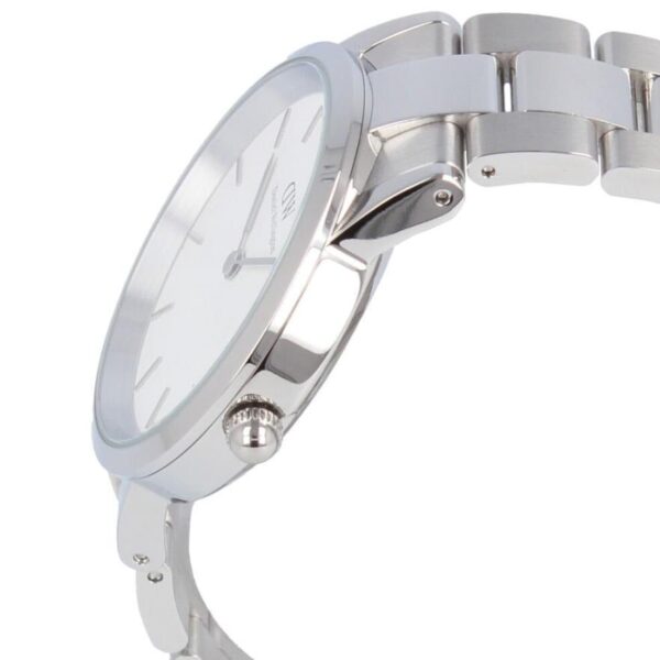 Daniel Wellington Iconic Link Mens Silver Watch Dw00600341 - alternate view