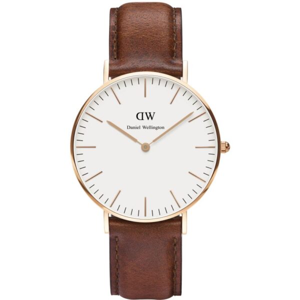 Daniel Wellington Mens Brown Classic St Mawes Watch Dw00100035