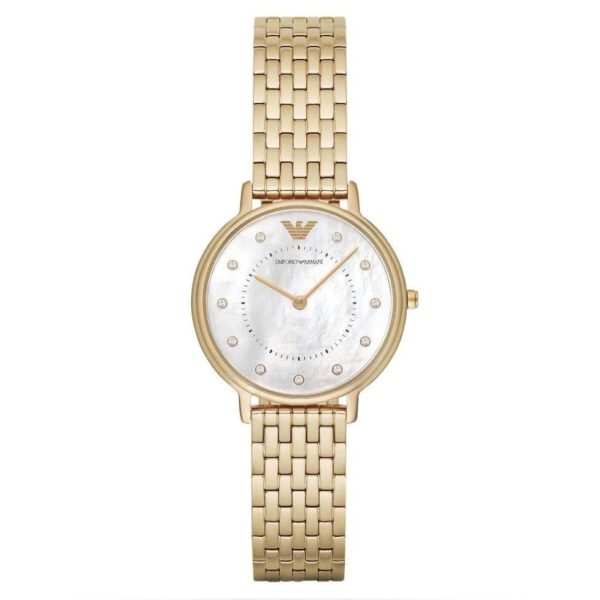 Emporio Armani Ar11007 Ladies Gold Watch