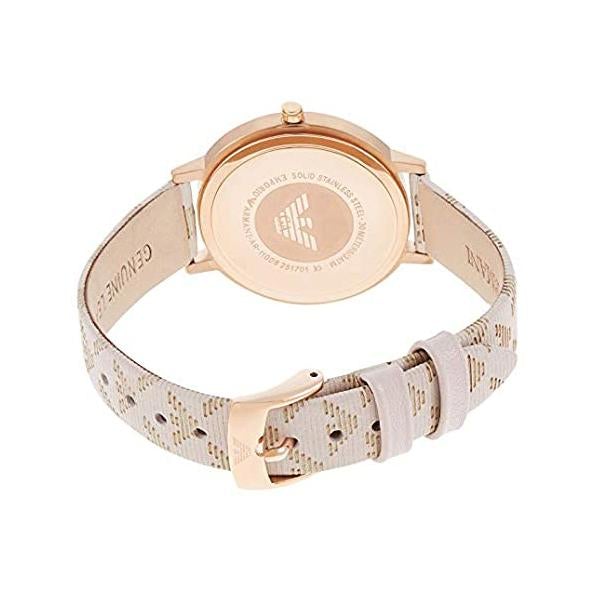 Montre Emporio Armani AR11008 pour femme, modèle classique blanc - alternate view