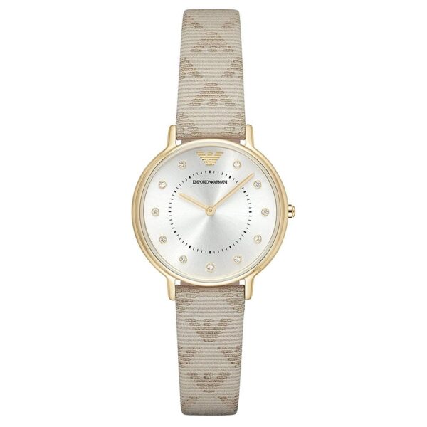 Montre Emporio Armani AR11042 pour femme, beige