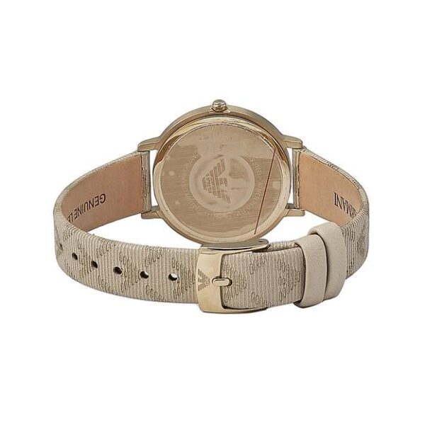 Montre Emporio Armani AR11042 pour femme, beige - alternate view