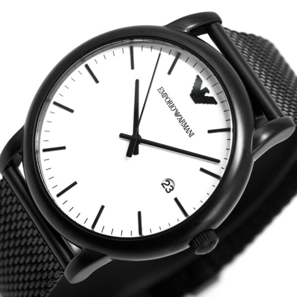 Emporio Armani Ar11046 Men S Luigi Black Pvd Watch - alternate view