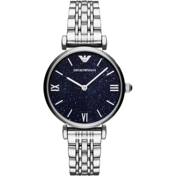 Emporio Armani Ar11091 Ladies Dark Blue Watch