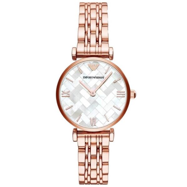 Emporio Armani Ar11110 Ladies Rose Gold Watch