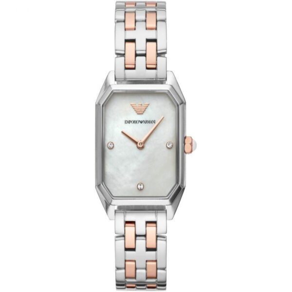 Emporio Armani Ar11146 Ladies Two Tone Watch