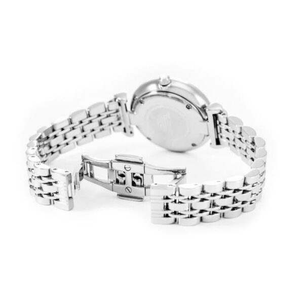 Emporio Armani Ar11170 Ladies Silver White Marble Watch - alternate view