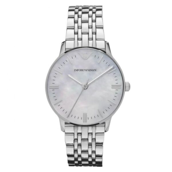 Emporio Armani Ar1602 Ladies Mother Of Pearl Watch