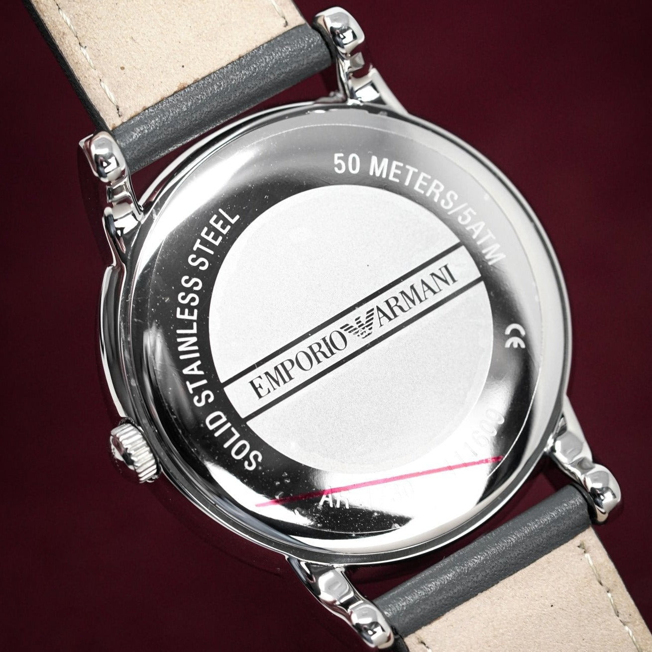 Emporio Armani Ar1730 Men S Classic Grey Watch - Image 3