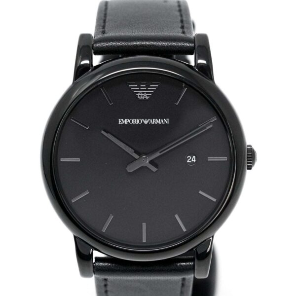 Emporio Armani Ar1732 Men S Classic Black Pvd Watch - alternate view