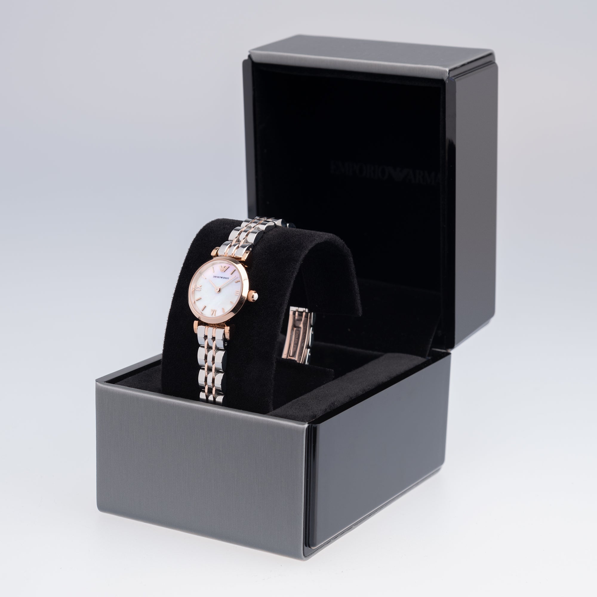 Emporio Armani Ar1764 Ladies Rose Gold Watch - Image 3