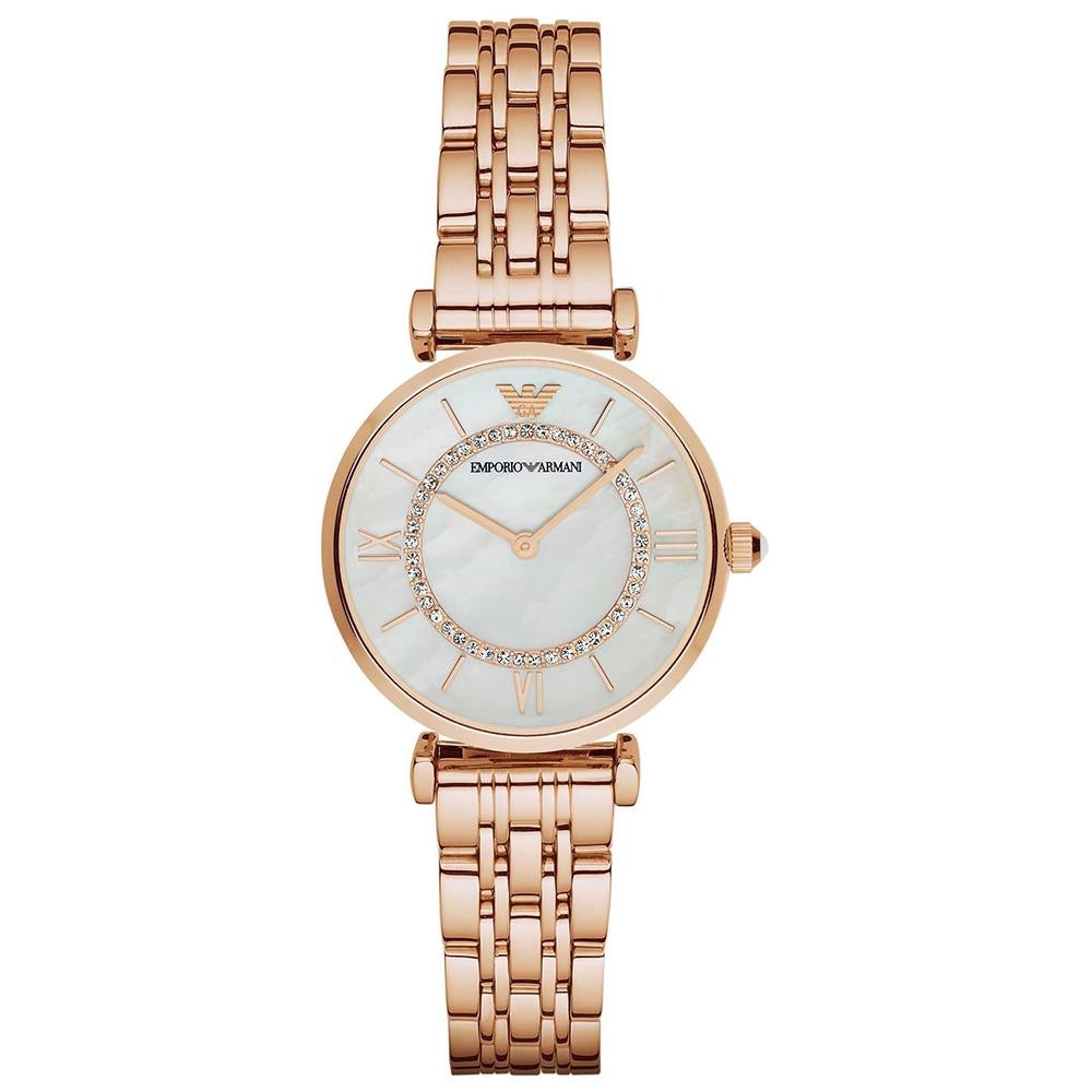 Emporio Armani Ar1909 Ladies Rose Gold Watch