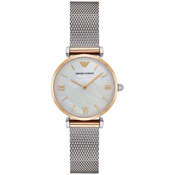 Emporio Armani Ar2068 Ladies Mother Of Pearl Watch