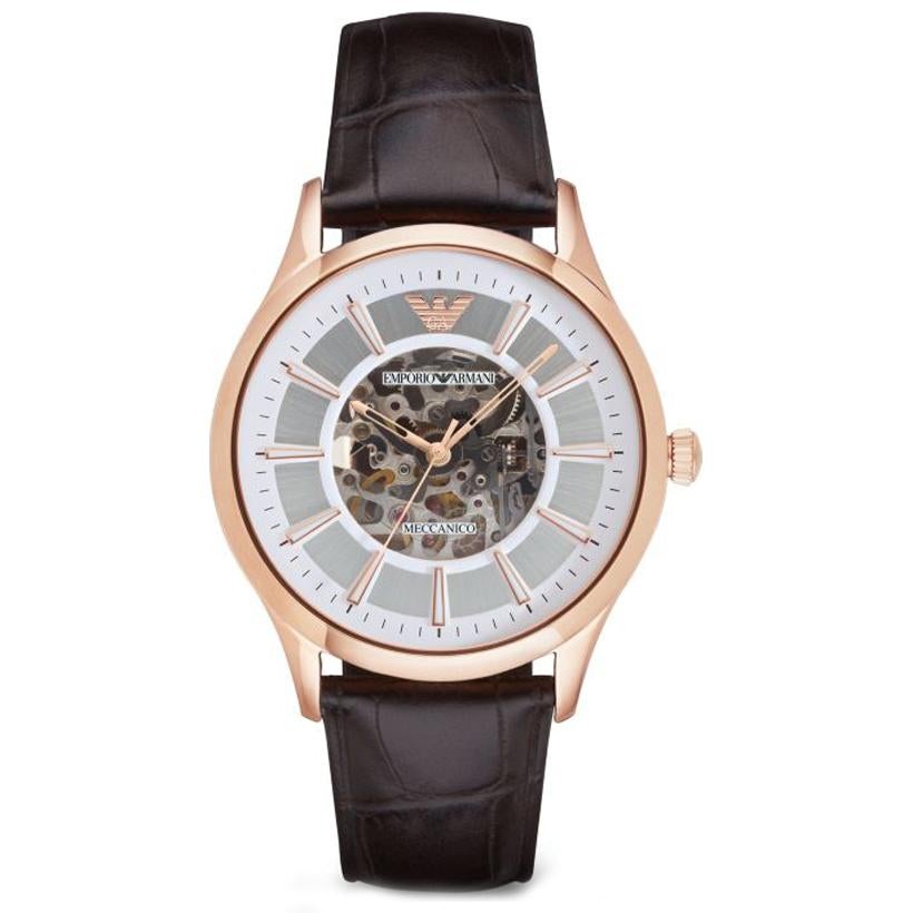 Emporio Armani AR2073 Herrenuhr in Braun