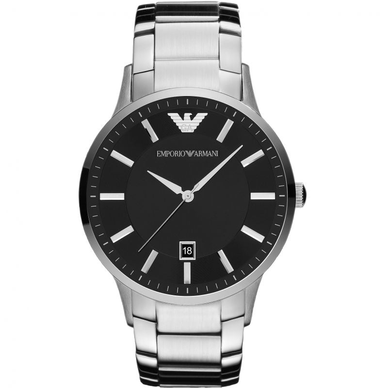 Montre Emporio Armani AR2457 pour homme, argentée