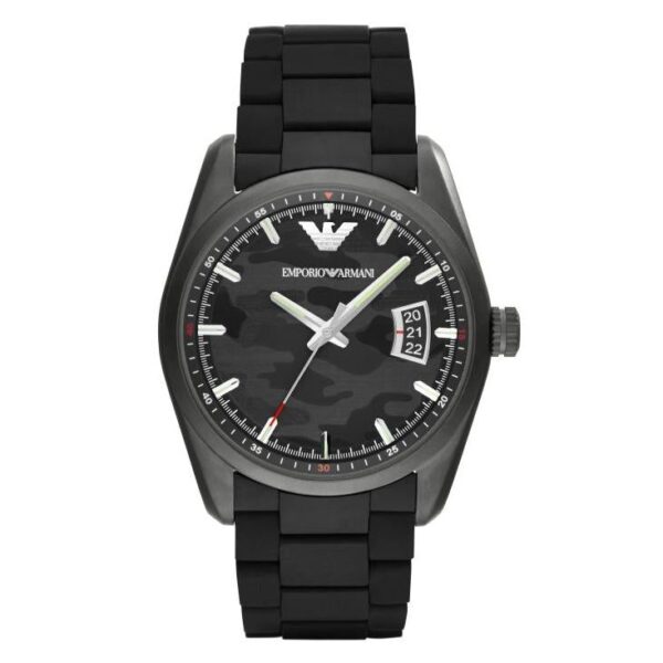 Emporio Armani Ar6052 Men S Camouflage Black Watch