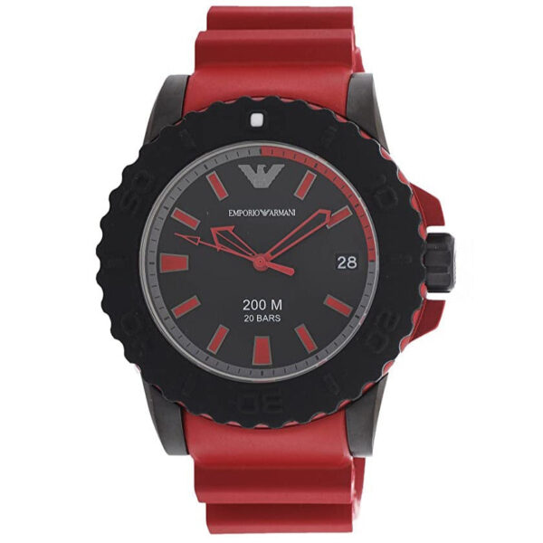 Montre Emporio Armani Ar6101 Homme S Sportivo Rouge