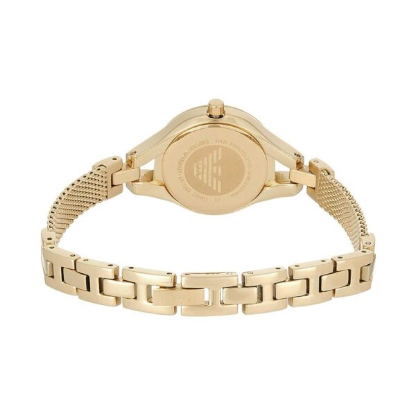Emporio Armani Ar7363 Ladies Gold Watch - alternate view