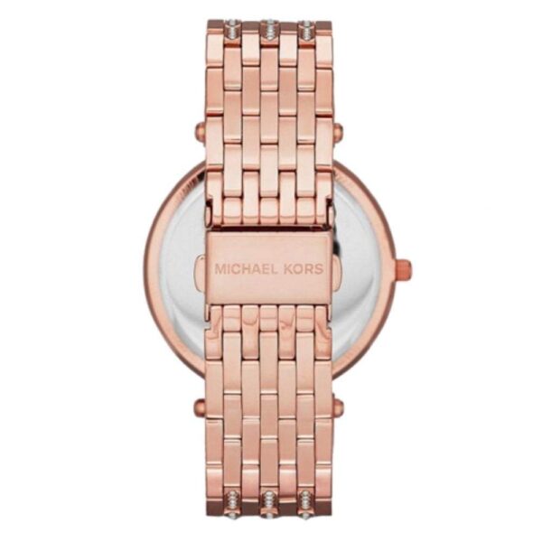Michael Kors Mk3220 Ladies Darci Rose Gold Glitz Watch - alternate view