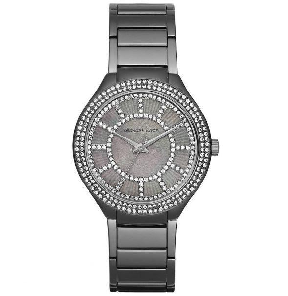 Montre Michael Kors MK3410 Kerry pour femme, couleur canon de fusil