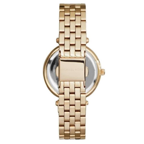 Michael Kors Mk3430 Ladies Mini Darci Gold Watch - alternate view