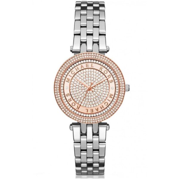 Michael Kors Mk3446 Ladies Mini Darci Rose Gold Watch