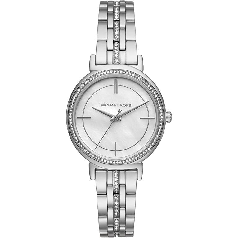 Michael Kors Mk3641 Ladies Cinthia Silver Watch