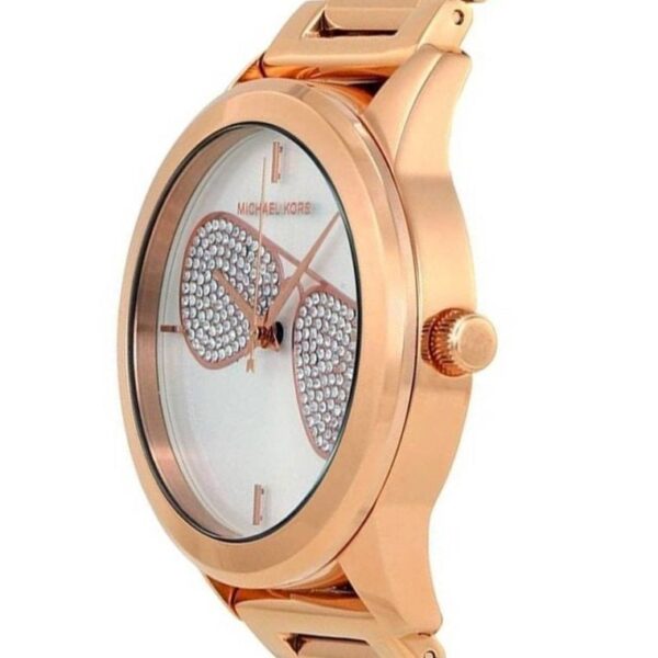 Michael Kors Mk3673 Ladies Hartman Rose Gold Watch - alternate view