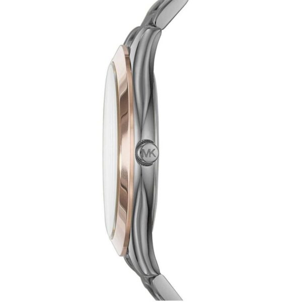 Michael Kors Mk8576 Men S Slim Runway Black Rose Watch - alternate view