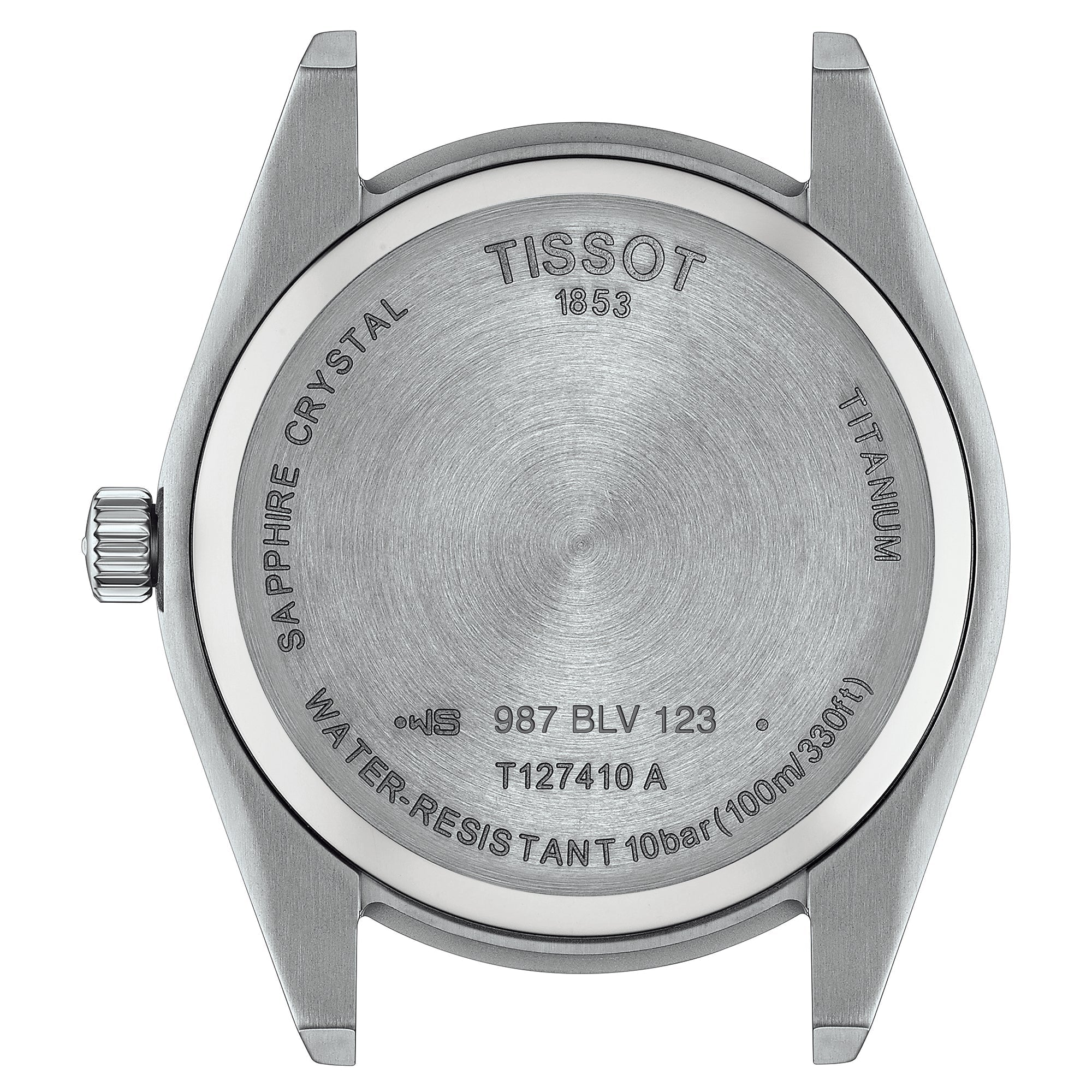 Tissot Gentleman Titanium Mens Grey Watch T1274104408100 - Image 4
