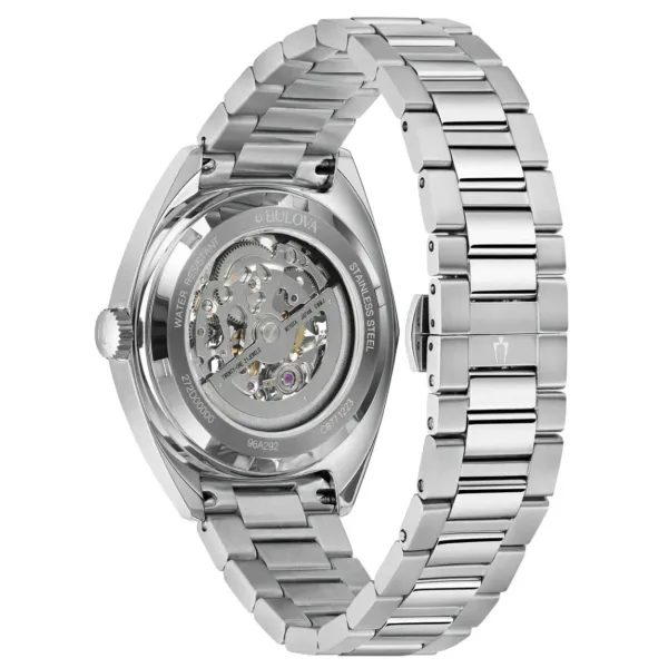 Bulova Classic Automatic Mens Blue Watch 96a292 - alternate view