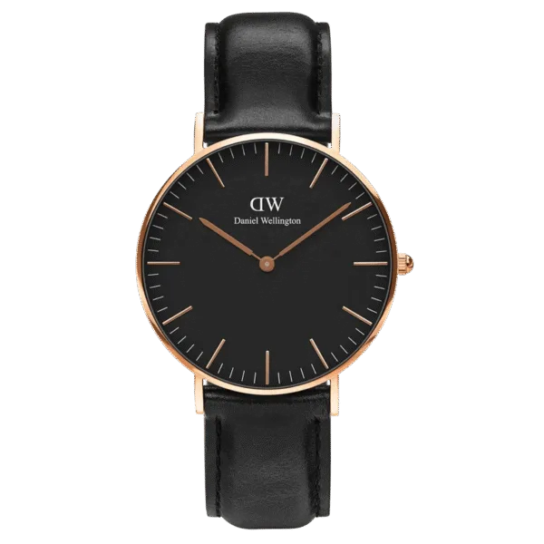 Daniel Wellington Mens Black Classic Sheffield Dw00100133