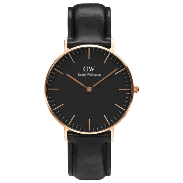 Daniel Wellington Mens Black Classic Sheffield Watch Dw00100127