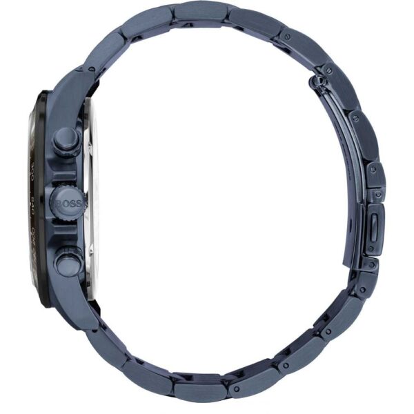 Hugo Boss Mens Hb1513758 Hero Blue Steel Chronograph Watch - alternate view