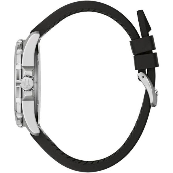 Marine Star Black Leather Watch 96b337 - alternate view