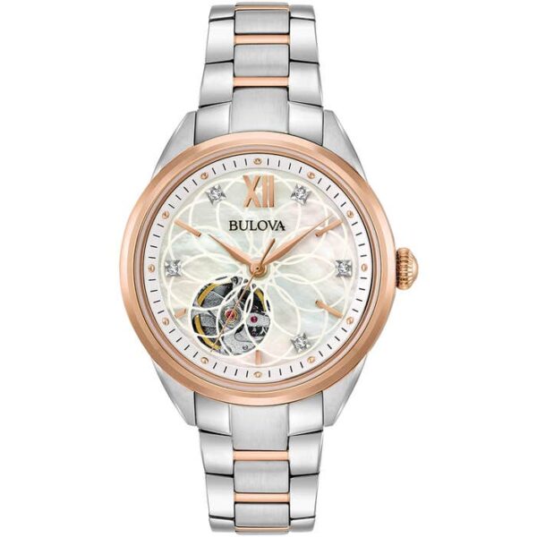 Ladies Two Tone Rose Sutton Watch 98p170