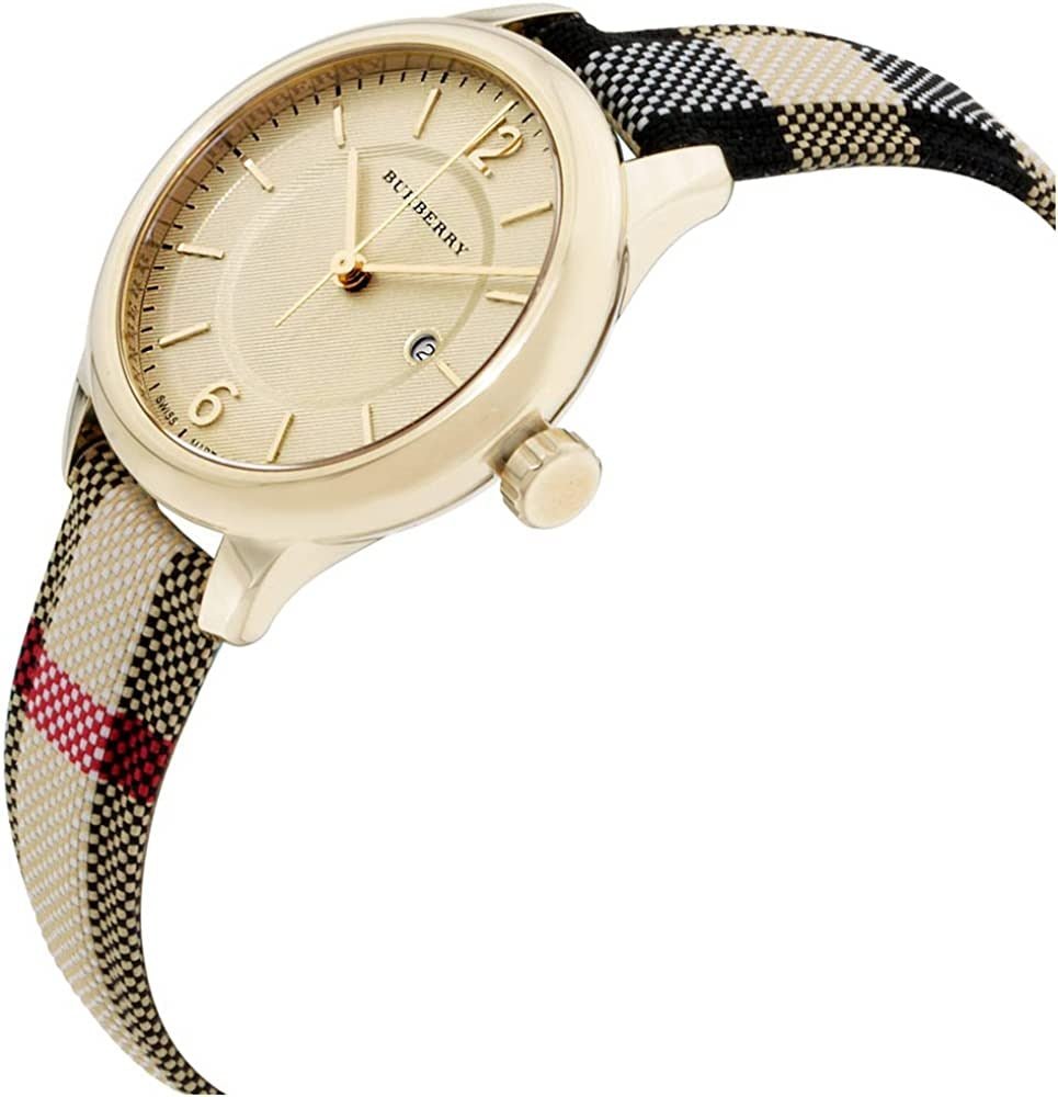 Burberry Ladies Watch The Classic Yellow Gold Bu10104 - Image 2